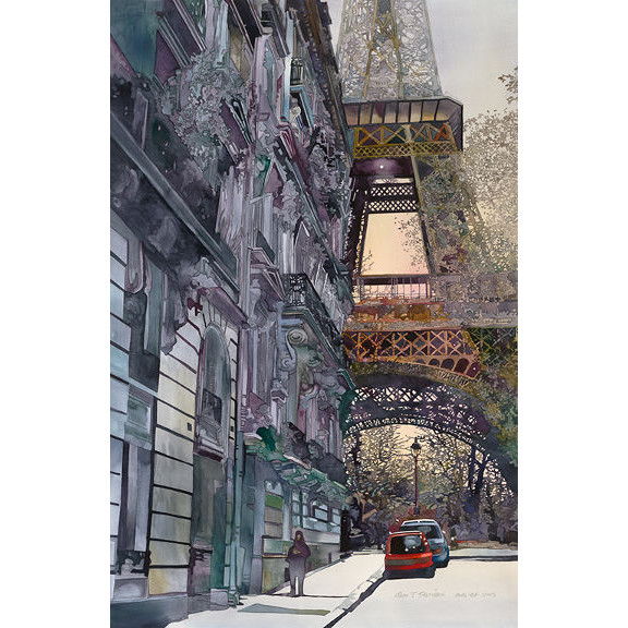 Eiffel Tower - original sold - John Salminen