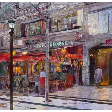Paris Cafe – original sold