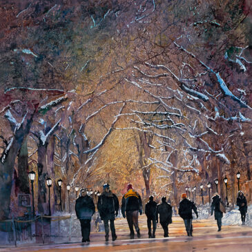 Promenade – WAS-H (Watercolor Art Society of Houston), First Place Award – Original has SOLD, giclees available